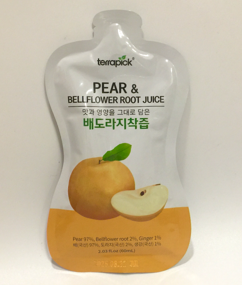 Korean pear & balloon flower root juice 60ml 30 pouches (1.8L)