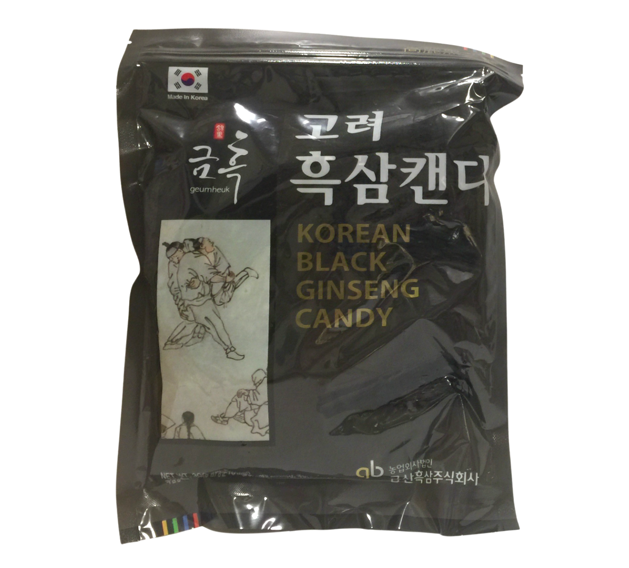 Korean black ginseng concentrate 900mg candy 10.5oz (300g)