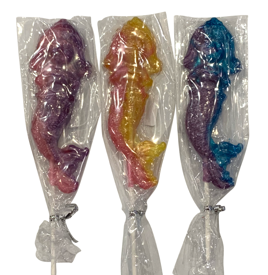 Mermaid lollipop 1oz 3 counts