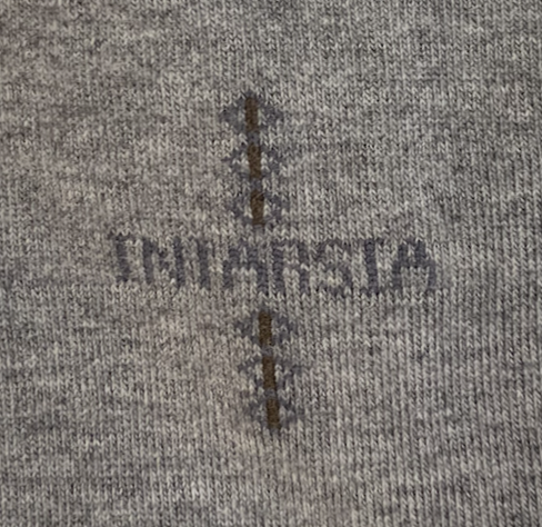 Men's cotton blend dress socks - Gray (3 designs)