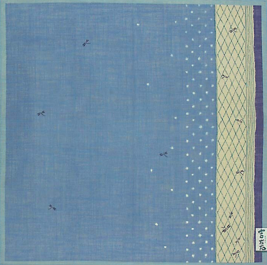 Japanese cotton handkerchief - Dragonflies (3 colors)
