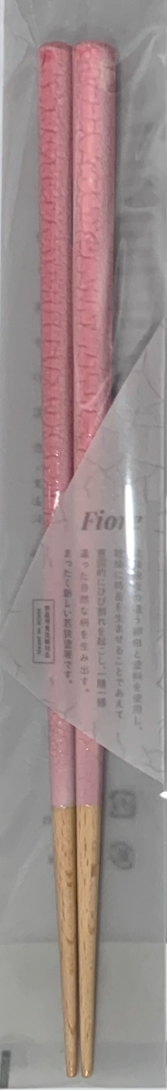 Wakasa lacquer dishwasher-safe chopsticks - flower series (5 colors)