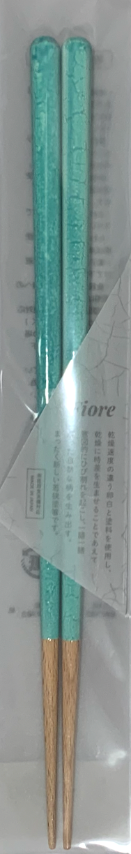 Wakasa lacquer dishwasher-safe chopsticks - flower series (5 colors)