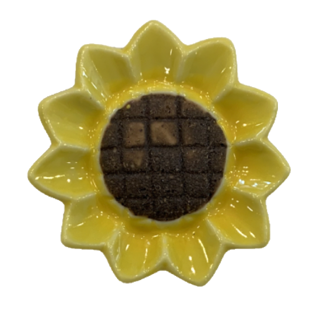 Chopstick rest - sunflower