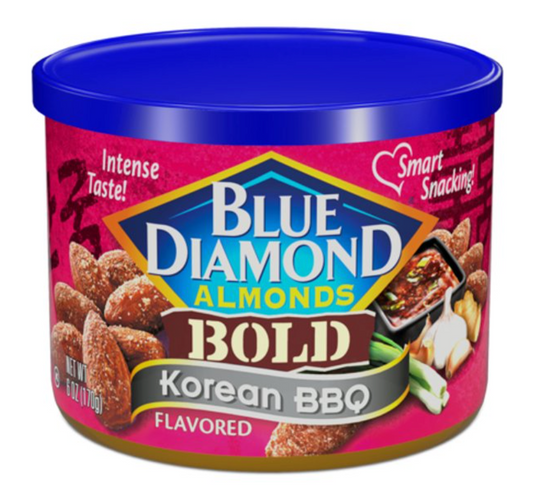 Blue Diamond Korean BBQ almond 6oz (170g)