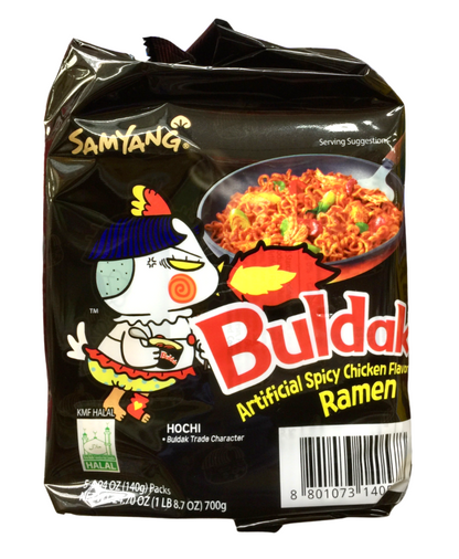 Samyang buldak 辣鸡味拉面 4.93oz 5 包 (700g) 🌶🌶