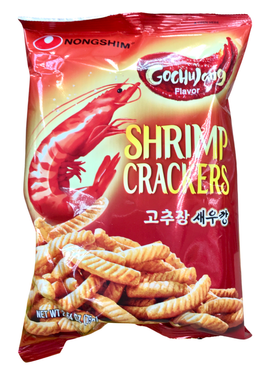 Nongshim shrimp gochujang flavor cracker 2.64oz (75g) 🌶