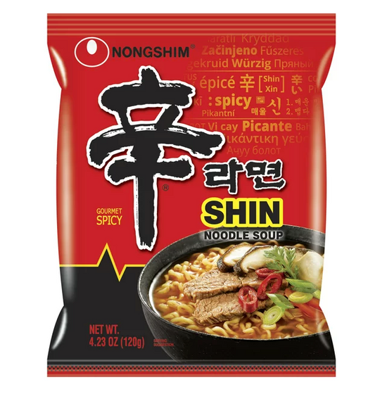 Nongshim Shin 辣牛肉拉面 4.23oz 10包（1.2kg）🌶