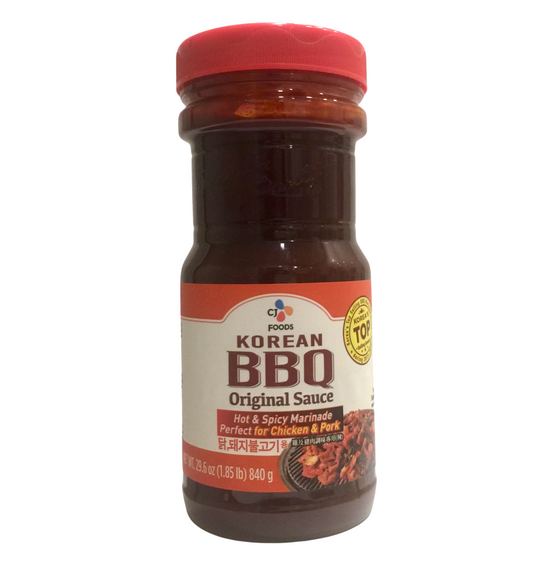 CJ Korean BBQ spicy chicken & pork marinade 29.5oz (840g) 🌶