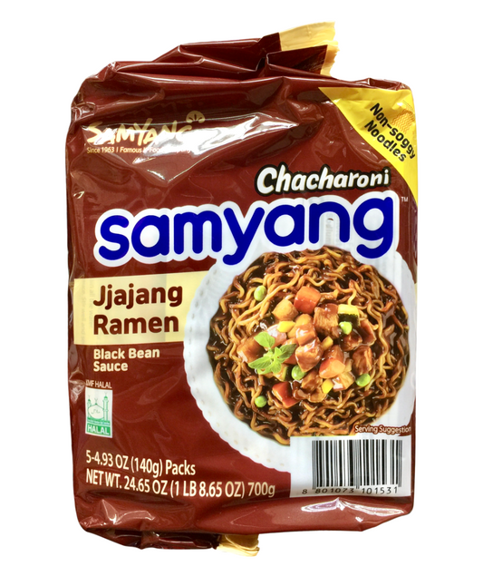 Samyang jjajang ramen 4.93oz 5 packs (700g)