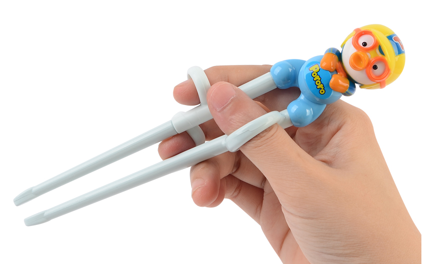 Pororo Edison kids chopsticks for left hand