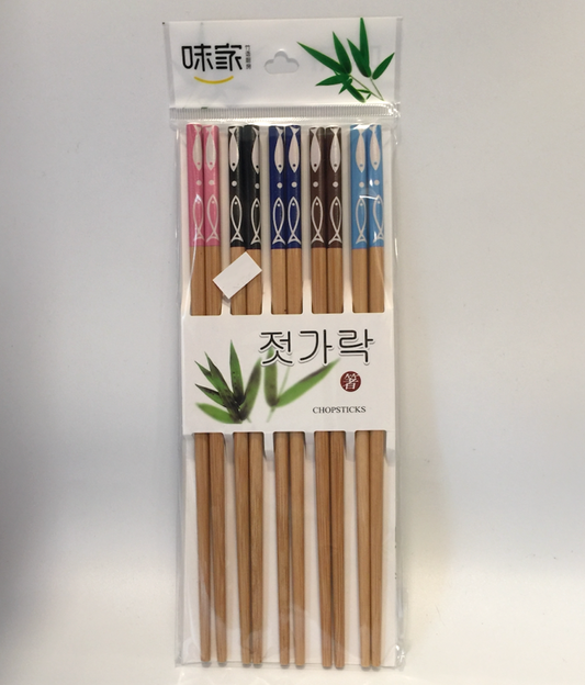 Bamboo chopsticks 5 pairs