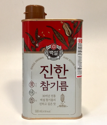 Beksul pure sesame oil 16.9 oz (500g)
