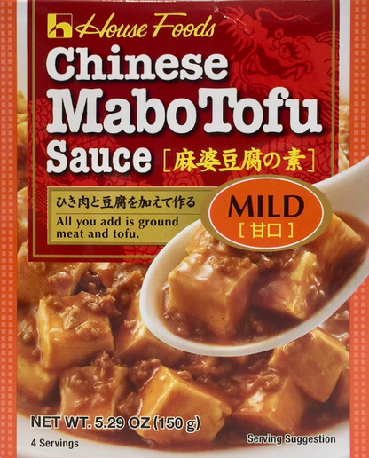 HouseFoods Chinese mabotofu sauce mild 150g