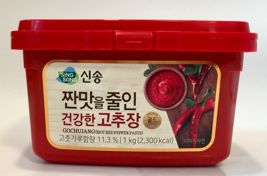 Sinsong gochujang reduced sodium hot red pepper paste 35.3oz (1kg) 🌶