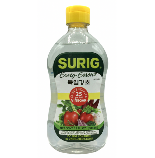 Surig 25% German vinegar 13fl.oz (388ml)