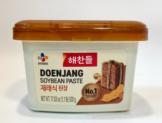 CJ doenjang fermented soy bean paste 17.6oz (500g)