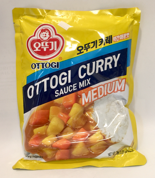 Ottogi 中辣咖喱酱 1kg 🌶