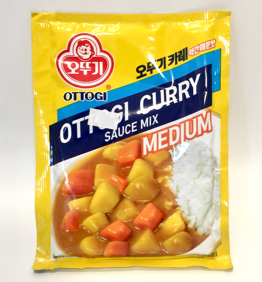 Ottogi medium hot curry sauce mix 3.5oz (100g) 🌶