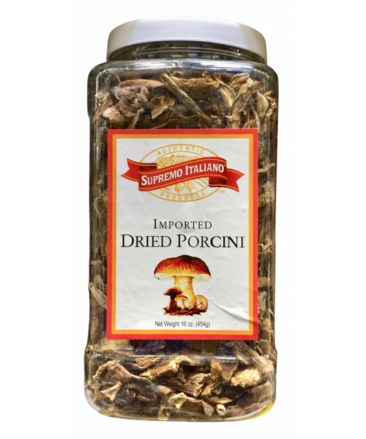 Supremo Italiano dried porcini mushroom 16oz (454g)