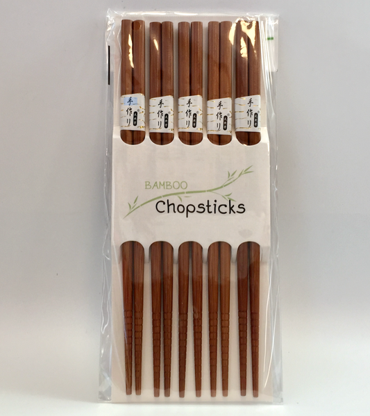 Bamboo chopsticks 5 pairs