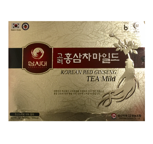 Korean red ginseng concentrate 10% tea 50 counts 5.2oz (150g)