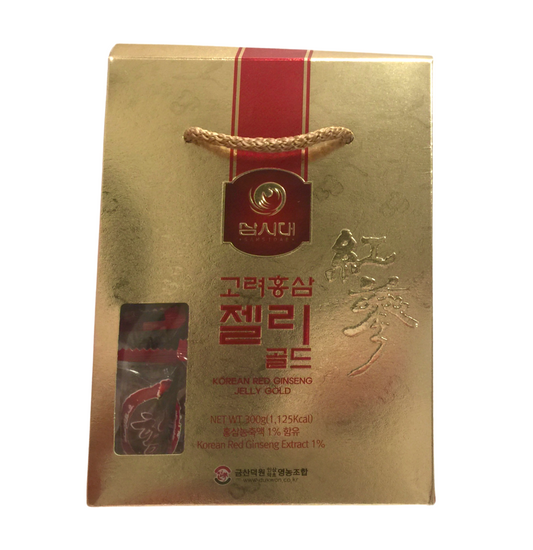 韩国红参浓缩液 1% 果冻礼袋 10.5 盎司（300 克） 