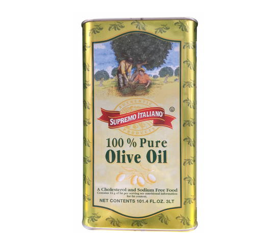 Supremo Italiano 100% pure olive oil 101.4fl.oz (3L)