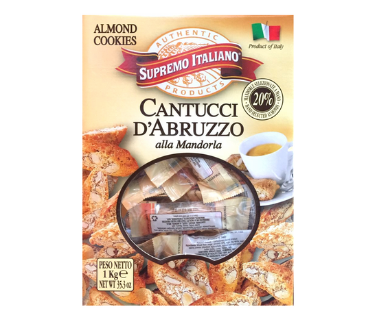 Supremo Italiano cantucci 意大利饼干 35.3 盎司（1 千克）