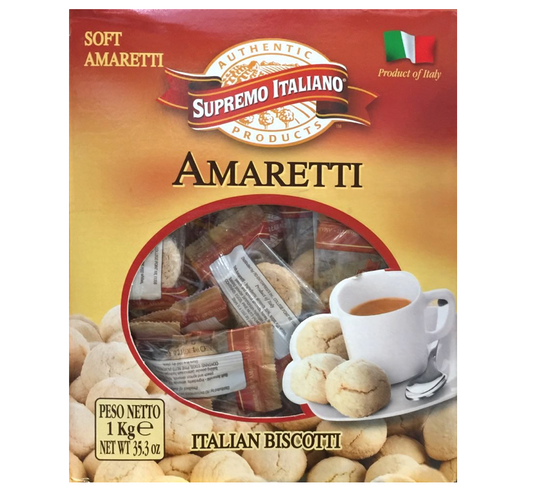 Supremo Italiano amaretti 意大利饼干 35.3 盎司（1 千克）