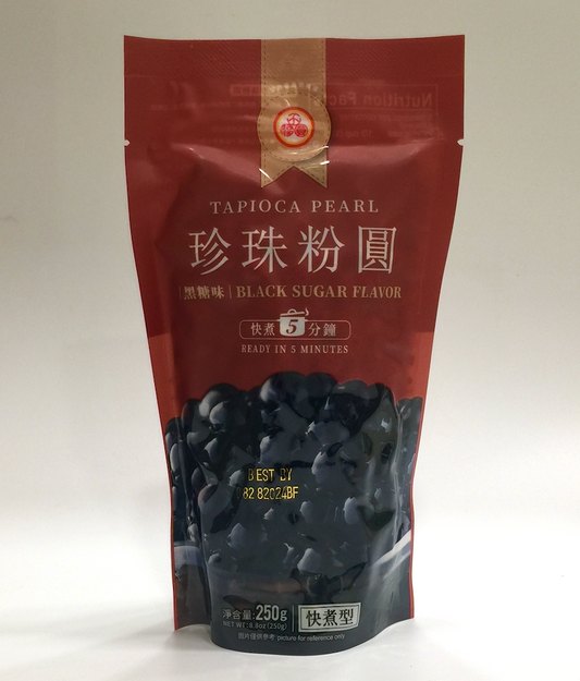 WuFuYuan black sugar flavor tapioca pearl 8.8oz (250g)