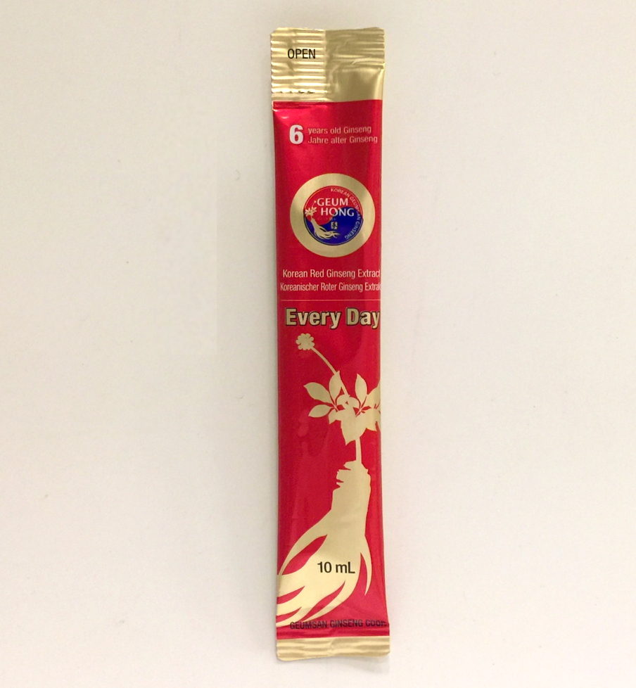 Korean red ginseng extract 10ml 30 packets (30 day supply)
