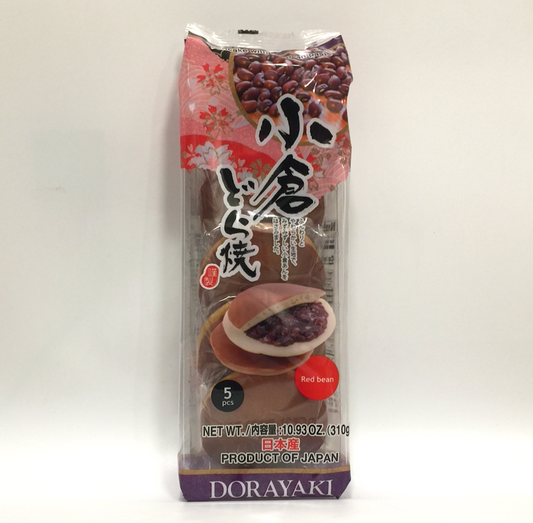 Dorayaki baked red bean cake 5pc 10.9oz (310g)