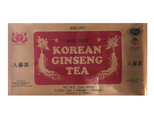 Korean ginseng tea 100 sachets 7oz (200g)