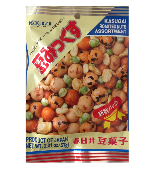 Kasugai roasted nut assortment 2oz (57g)