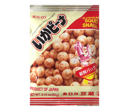 Kasugai squid peanut snack 2.1oz (62g)