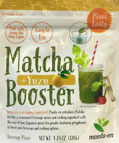 Maeda-en sweetened yuzu matcha powder 4.2oz (120g)