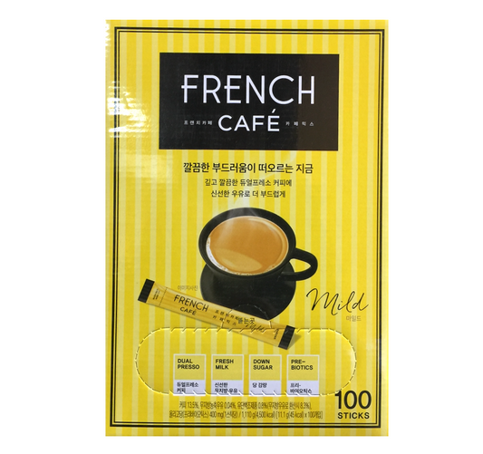 French Café 淡味速溶咖啡粉 100 支（1.1 公斤） 