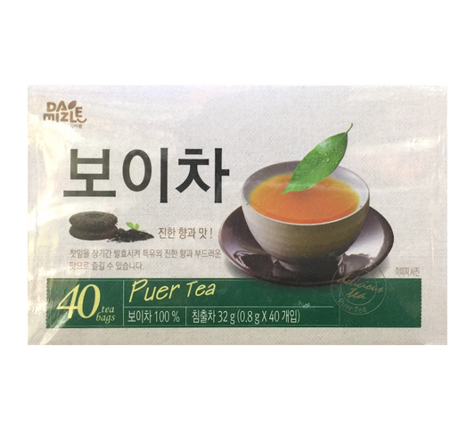 Damizle pu-erh tea bag 40 counts 1.1oz (32g)