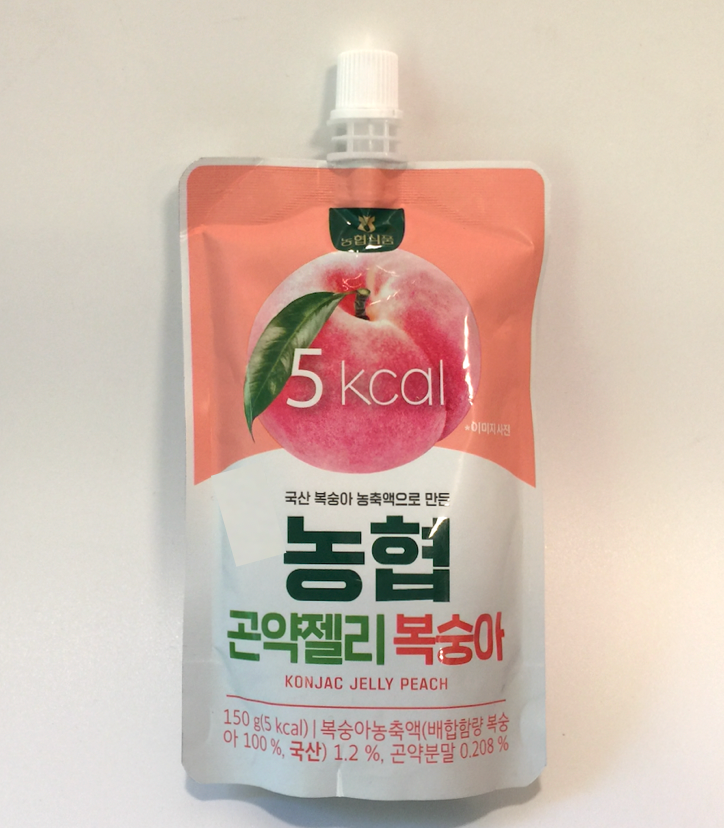 NH 5 kcal peach konjac jelly 150g