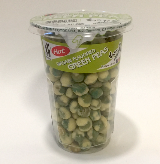 Mishima wasabi flavored green peas 2oz (85g) 🌶