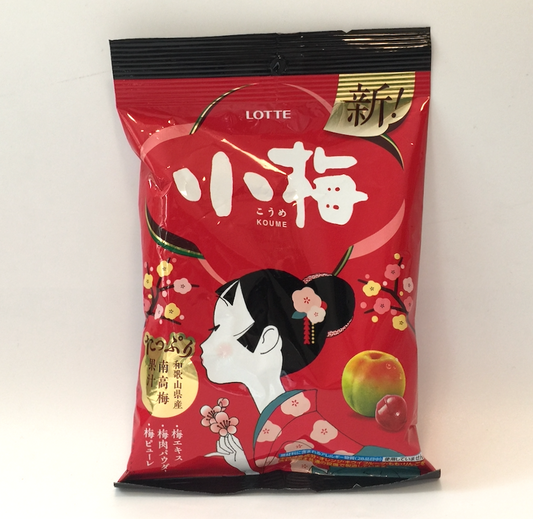 Lotte plum candy 2.1oz (60g)