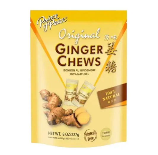 Prince of Peace original ginger chew 8oz (227g)