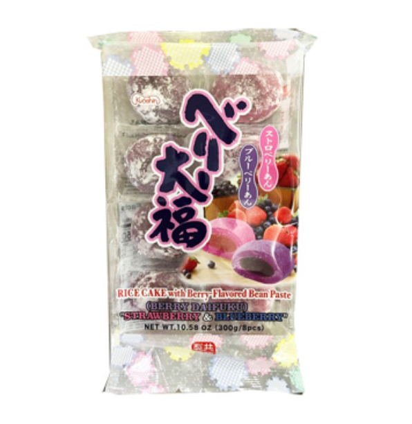 Berry mochi 2 assortments 8pc (300g)