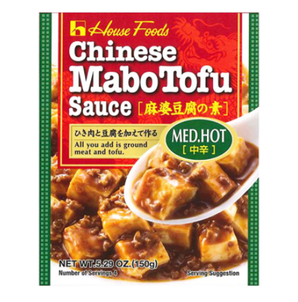 HouseFoods mabo tofu sauce medium hot 150g 🌶