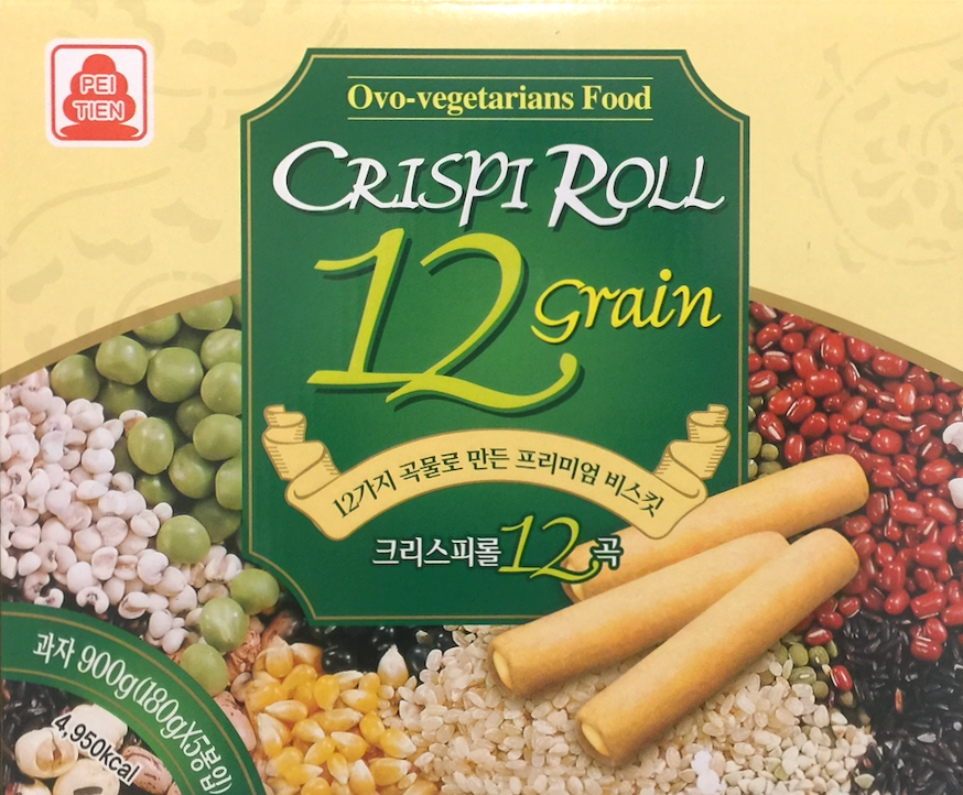 12 grain crispi roll biscuit 18 pcs 5 pack gift box (900g)