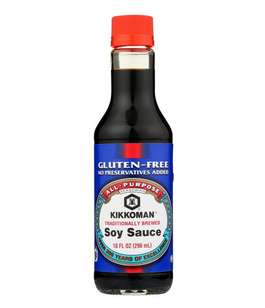 Kikkoman gluten/preservative-free soy sauce 8.5oz (250ml)