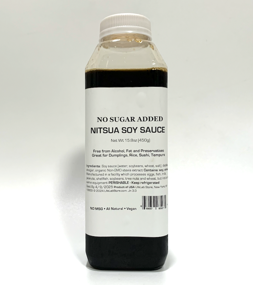 NITSUA soy sauce for Donburi, Dumpling, Sushi, Tempura 16.6oz (470g)