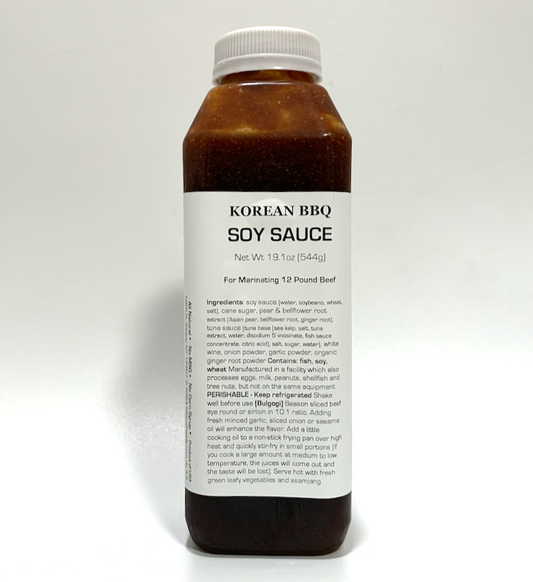 Korean BBQ soy sauce for Bulgogi 19.1oz (544g)