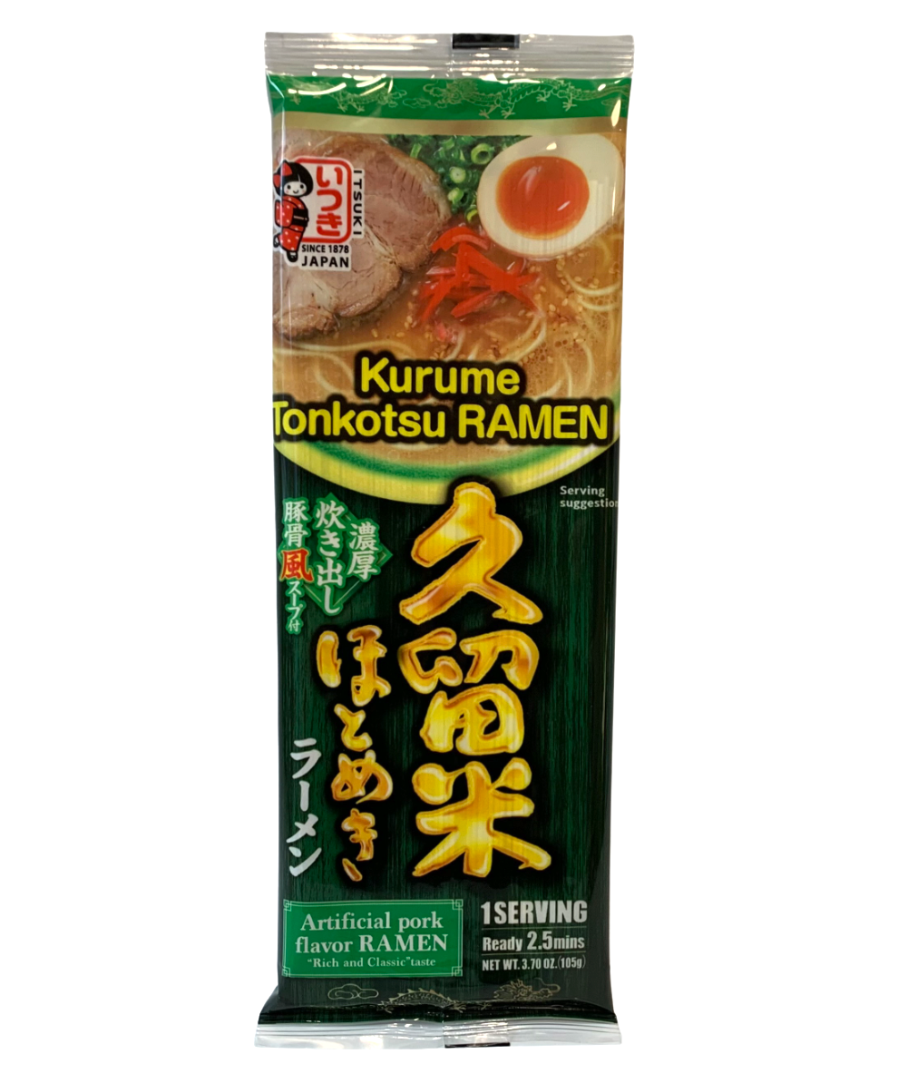 日本速食猪骨拉面 3.7 盎司 5 份（520 克）*始于 1878 年*